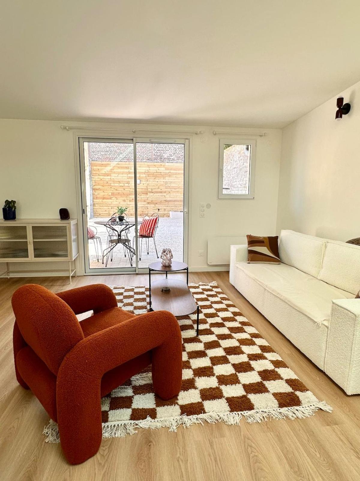 Appartement Chic & Confort A - 5 Min Gare, Terrasse - L'arcade -